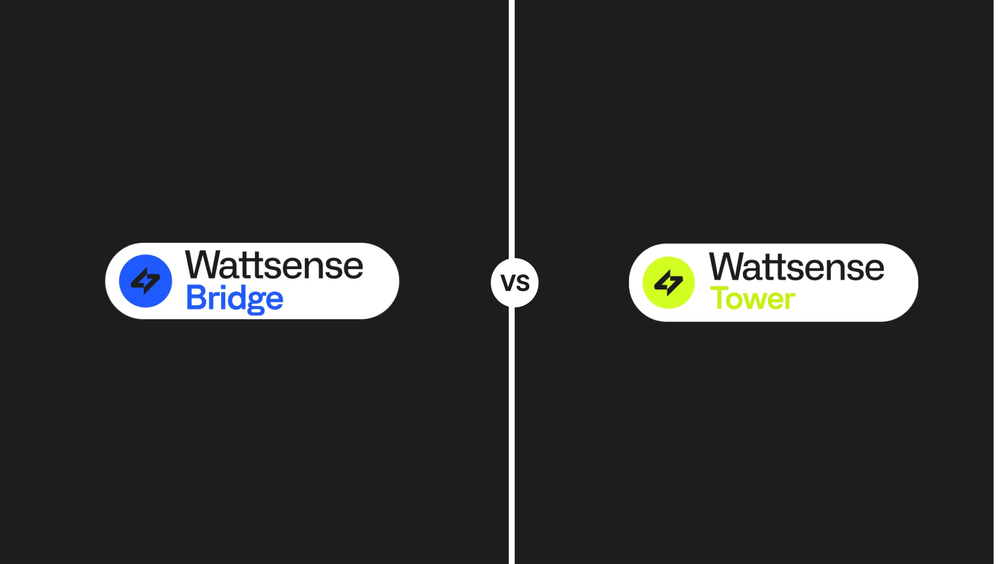 wattsense tower vs wattsense brige