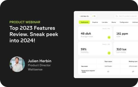 product webinar wattsense console overview