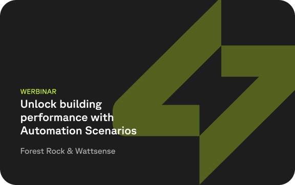 Unlock building performance with automation scenarios