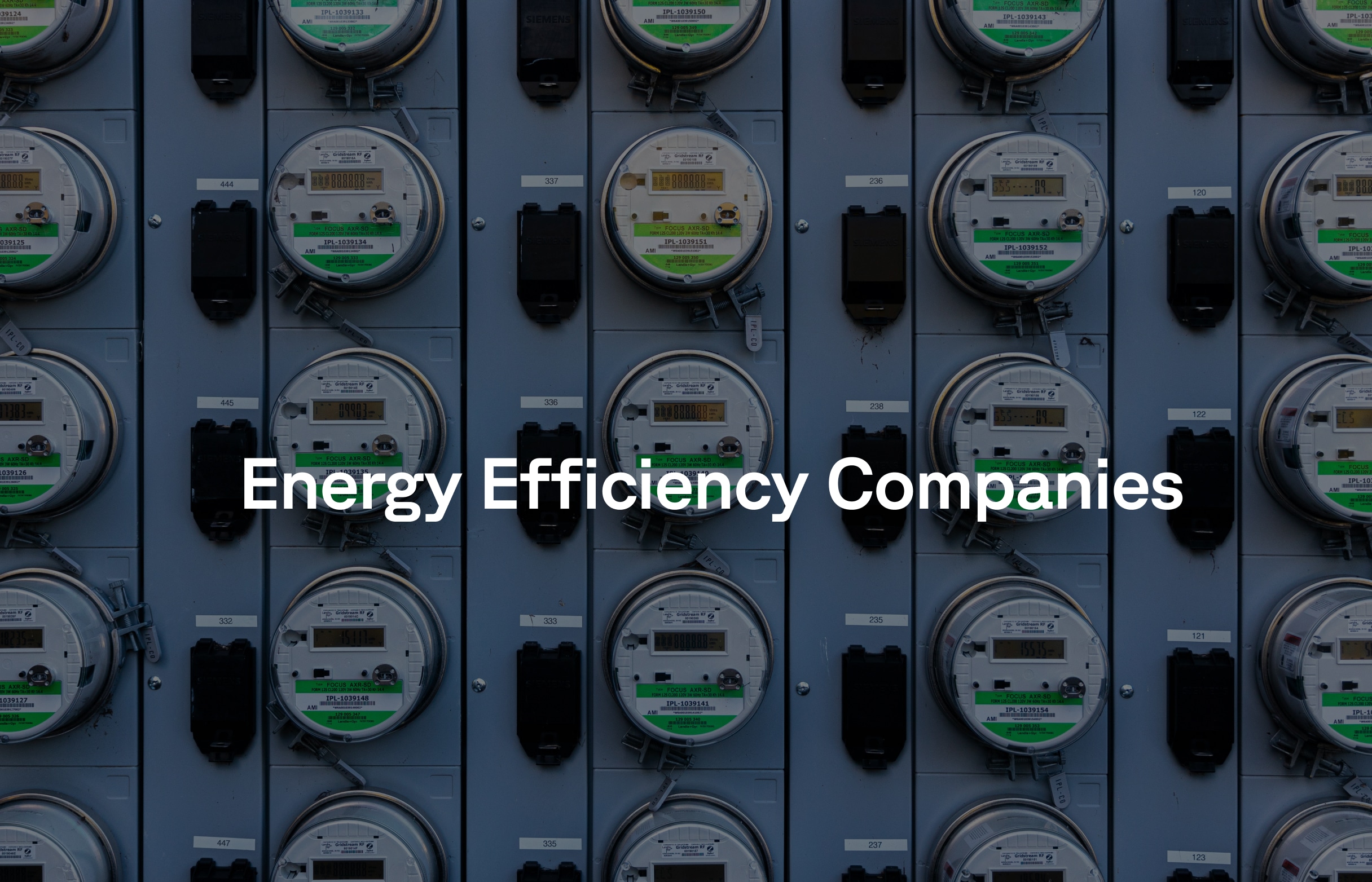 Energy Efficiency Companies: Enhancing Building Performance with IoT Connectivity
